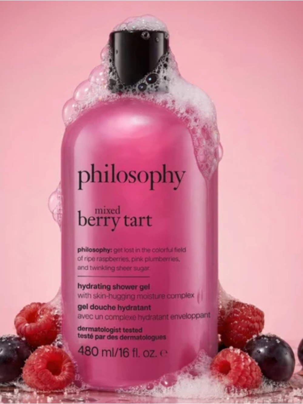 🖤💕Philosophy Mixed Berry Tart Hydrating Shower Gel